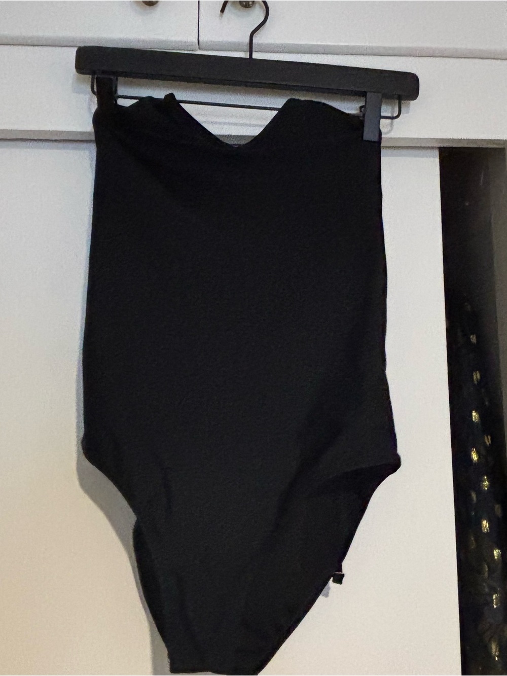 Aerie Black One Piece Swimsuit Tie-Back Size M
